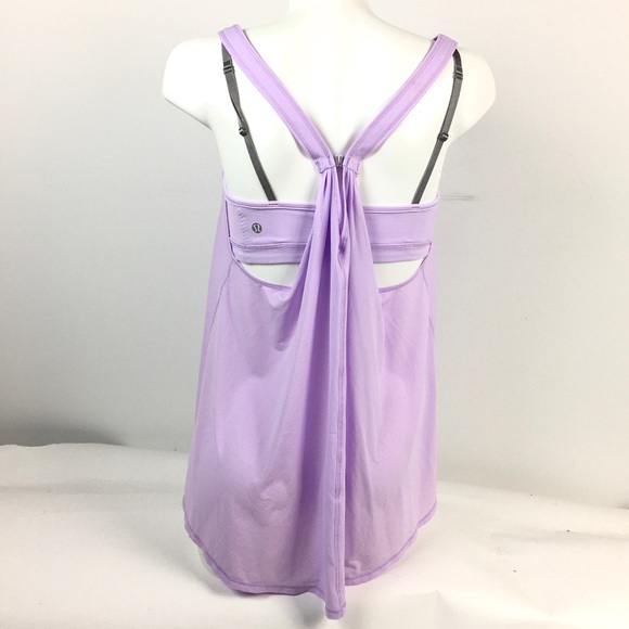 Lululemon Breath & Flow Tank Pretty Purple 8 - Picture 1 of 6